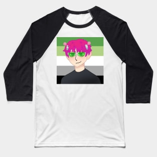 Saiki Aro Pride Baseball T-Shirt